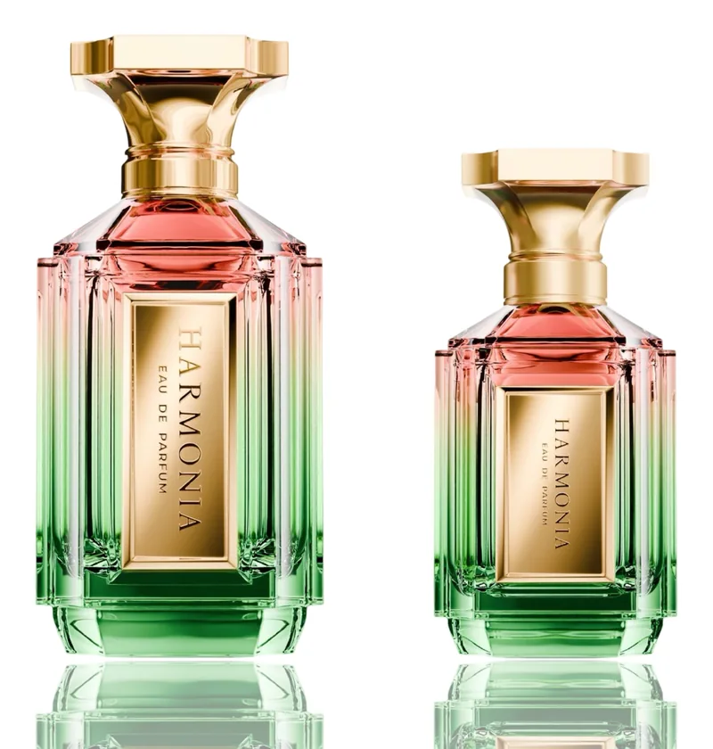 Two Velixir Harmonia bottles of different sizes side by side