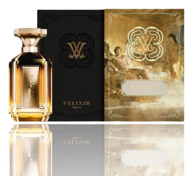 Velixir Himeros bottle and box