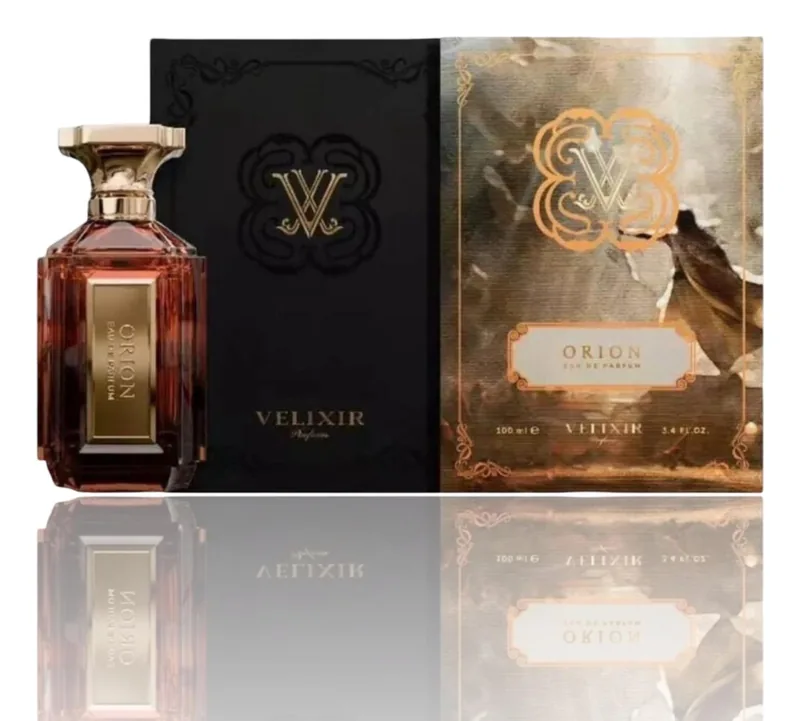 Velixir Orion bottle and box
